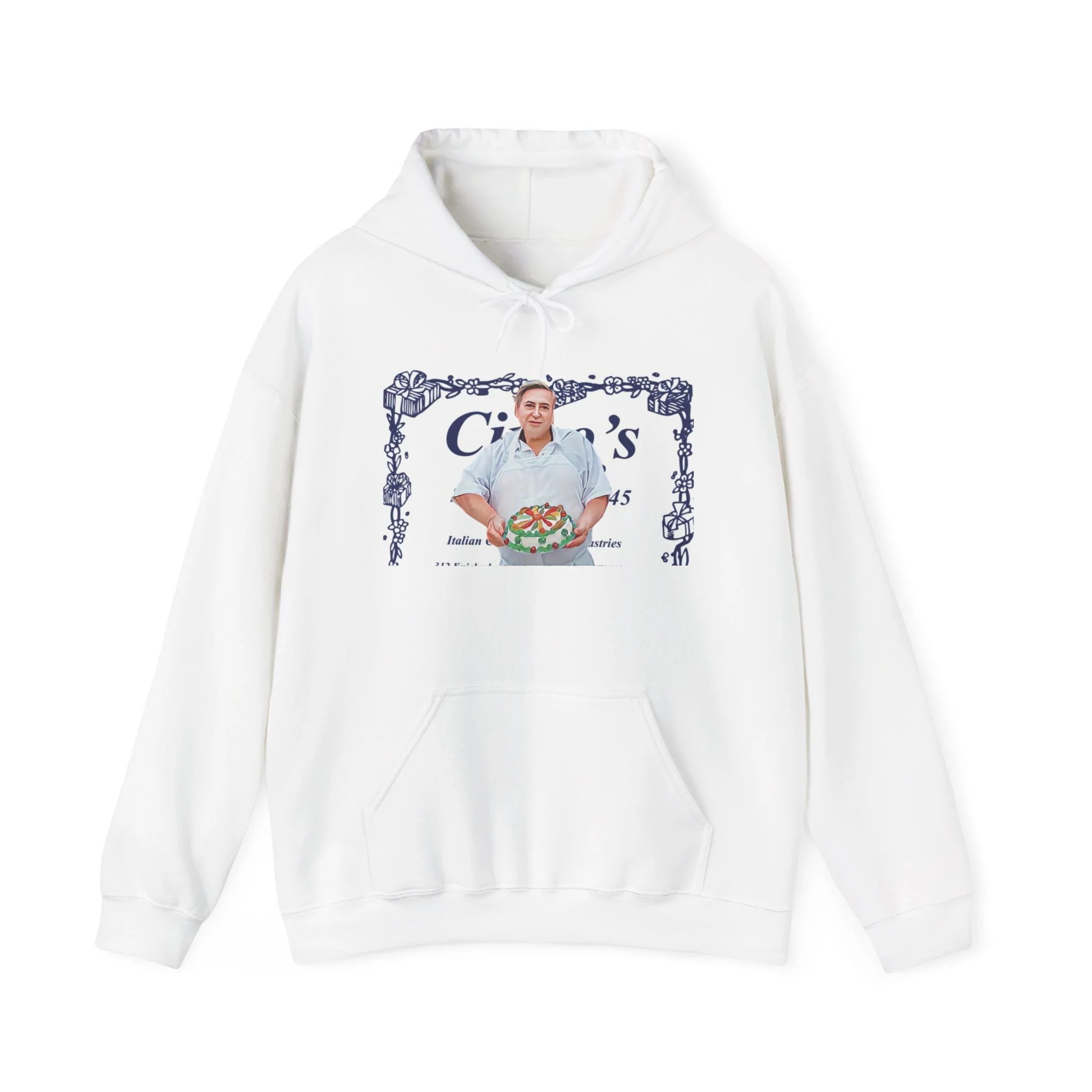 Circo’s Pastry Shop Hoodie — Vintage Bakery Logo Hoodie (Serving Since 1945)