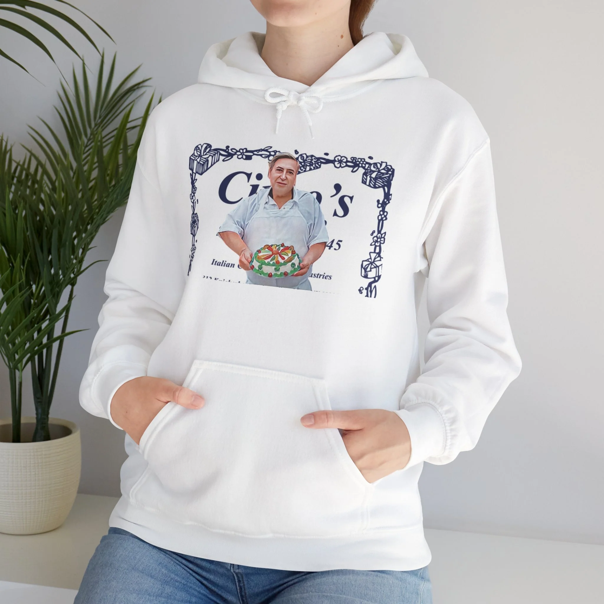 Circo’s Pastry Shop Hoodie — Vintage Bakery Logo Hoodie (Serving Since 1945) - Image 8
